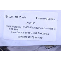 1995-1998 Porsche 911 993 Rear Bumper Hardware Brackets OEM