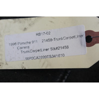 1995 1996 1997 1998 Porsche 911 993 Trunk Carpet Liner Worn OEM