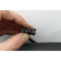 1999-2004 Porsche 911 Boxster Front Seat Backrest Cushion Black OEM