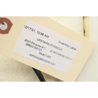 1999-2004 Porsche 911 Boxster Front Seat Backrest Cushion Black OEM