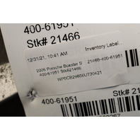 2005-2006 Porsche Boxster 3.2 6 Speed Transmission 98730001024 OEM