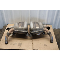 2001-2004 Porsche 911 996 C4S EXhaust Muffler Right Left Pair Modified Bypass OEM