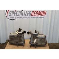 2001-2004 Porsche 911 996 C4S EXhaust Muffler Right Left Pair Modified Bypass OEM