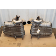 2001-2004 Porsche 911 996 C4S EXhaust Muffler Right Left Pair Modified Bypass OEM