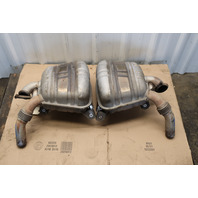 2001-2004 Porsche 911 996 C4S EXhaust Muffler Right Left Pair Modified Bypass OEM