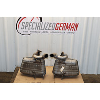 2001-2004 Porsche 911 996 C4S EXhaust Muffler Right Left Pair Modified Bypass OEM