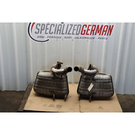 2001-2004 Porsche 911 996 C4S EXhaust Muffler Right Left Pair Modified Bypass OEM