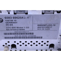 2005 BMW 645ci E63 Radio Stereo Navigation CCC Head Unit 6962545 OEM