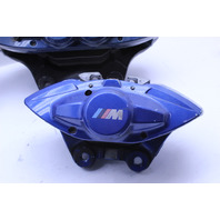 2015-2020 BMW M2 M3 M4 Brembo Brake Caliper Set Front Rear Blue OEM
