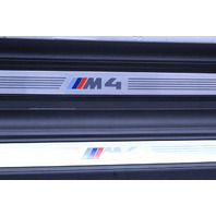 2015-2020 BMW M4 F83 Door Sill Trim Right Left Pair OEM