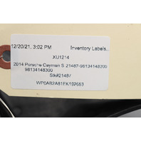 2013-2016 Porsche Boxster Cayman 981 Control Arm Brake Duct Guide Left - 98134148300 OEM