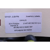 2013 2014 2015 2016 Porsche Boxster Cayman 981 Wheel 20 X 9.5 Rim 10 Spoke 98136216312 OEM