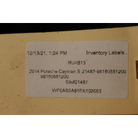 2014 2015 2016 Porsche Cayman 981 Rear Bumper Lower Valance Panel 98150581100 OEM