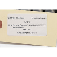 2013 2014 2015 2016 Porsche Boxster Cayman 981 Front Bumper Guide Right OEM