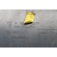 2014-2016 Porsche Cayman Rear Bumper License Plate Bracket - 98150567503 OEM