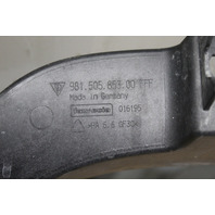 2014 2015 2016 Porsche Cayman 981 Rear Bumper Valance Retainer Bracket - 98150585300 OEM