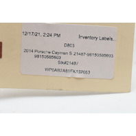 2013-2016 Porsche Boxster Cayman Rear Bumper Bracket Right - 98150585603 OEM