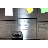 2014 2015 2016 Porsche Cayman 981 Rear Shelf Front Trim Panel OEM