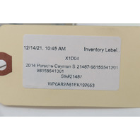 2014 2015 2016 Porsche Cayman 981 Rear Trunk Interior Trim Bow Bar 98155541301 OEM