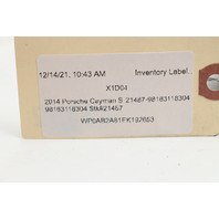 2014 2015 2016 Porsche Cayman 981 3Rd Brake Light High Mount Stop - 98163118304 OEM