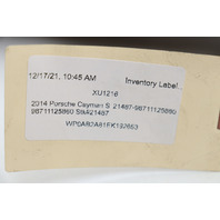 2014 2015 2016 Porsche Cayman S Exhaust Muffler Tip 98711125860 OEM