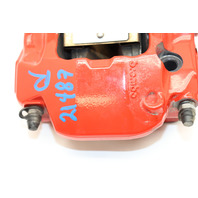 2013-2016 Porsche Boxster Cayman 981 Front Brake Calipers Brembo Pair Red OEM