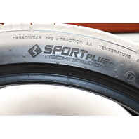 2014 Porsche Cayman Continental Extreme Contact Sport Tire 265/35/ZR20