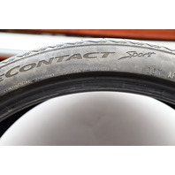 2014 Porsche Cayman Continental Extreme Contact Sport Tire 235/35/ZR20