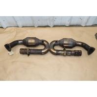 2005 2006 2007 2008 Porsche 911 997 Fabspeed Sport Exhaust Muffler X-Pipe AS-IS OEM