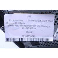 2013-2016 Porsche Boxster 981 Radio Stereo Navi Navigation Pcm Info Display - 99164296310 OEM