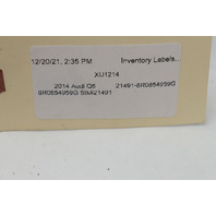 2009 2010 2011 2012 2013 2014 2015 Audi Q5 Lower Fender Molding Left - 8R0854959G OEM