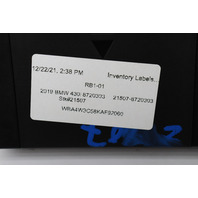 2019 BMW 430i Telematics Control Module 8720303 OEM