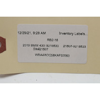 2019 BMW 430i Driver Assist Control Switch Surround Trim Bezel - 51459218533 OEM