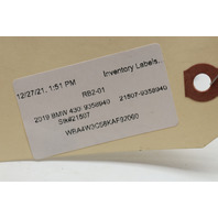 2017 2018 2019 BMW M3 M4 430i Climate Control Stereo Surround Bezel illuminated 9358940 OEM