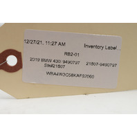 2019 BMW 430i Turn Signal Wiper Clock Spring Column Switch 9490797 OEM