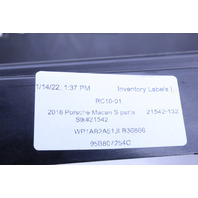 2015 2016 2017 2018 Porsche Macan S Rear Bumper Guide Bracket Right 95B807254C OEM