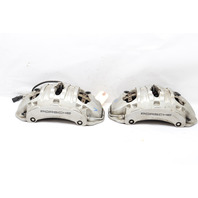 2015 2016 2017 2018 Porsche Macan S Brake Caliper Set Brembo Silver Front Rear Calipers OEM