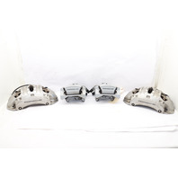 2015 2016 2017 2018 Porsche Macan S Brake Caliper Set Brembo Silver Front Rear Calipers OEM