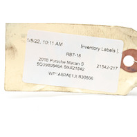 2018 Porsche Macan S Park Assist Camera Front Rear 5Q0980546A OEM