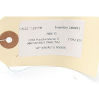 2018 Porsche Macan 3 Engine Coolant Thermostat Housing - 94610618031 OEM