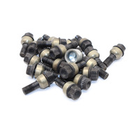 Porsche 911 991 Boxster Cayman 981 Macan Lug Nut Set With Lock - 97036120300 OEM