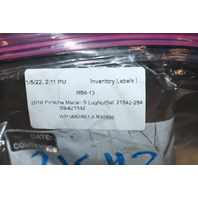 Porsche 911 991 Boxster Cayman 981 Macan Lug Nut Set With Lock - 97036120300 OEM