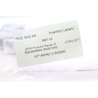 2018 Porsche Macan S Park Assist Camera Front Rear 5Q0980546A OEM