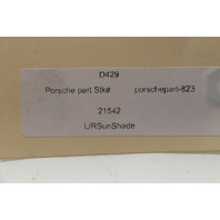 2015-2018 Porsche Macan Rear Door Sun Shade Left Driver OEM