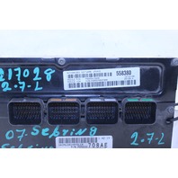 2007 Chrysler Sebring 2.7 Engine Computer Module ECU ECM DME P05094156AK OEM