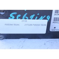 2007 Chrysler Sebring 2.7 Engine Computer Module ECU ECM DME P05094156AK OEM