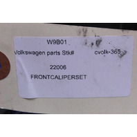 2008 Volkswagen Golf Gti R32 Front Brake Caliper Right Left Pair - 1K0615123J OEM