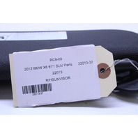2011-2014 BMW X6 Sun Visor Right - 51167281666 OEM