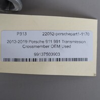 2012-2019 Porsche 911 991 Transmission Crossmember OEM 99137503903