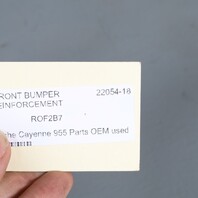 2003‑2010 Porsche Cayenne Front Bumper Reinforcement Bar 95550510900 OEM Used